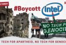 Apartheid Chips – #BoycottIntel