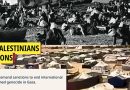 Am NAKSA-Tag fordern die Palästinenser*innen Sanktionen
