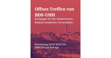 Offenes Treffen von BDS-UHH