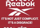 Reebok beugt sich Israels Druck und setzt „stolz“ seine Komplizenschaft mit Israels Verbrechen gegen die Palästinenser*innen fort!