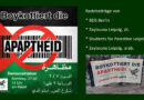 Boykottiert die Apartheid – Demonstration am 07.02.2026 in Leipzig Boykottiert die Apartheid – Demonstration am 07.02.2026 in Leipzig