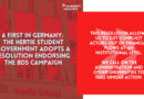 The Hertie School adopts BDS