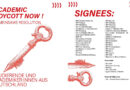 Academic Boycott Now! Gemeinsame Resolution