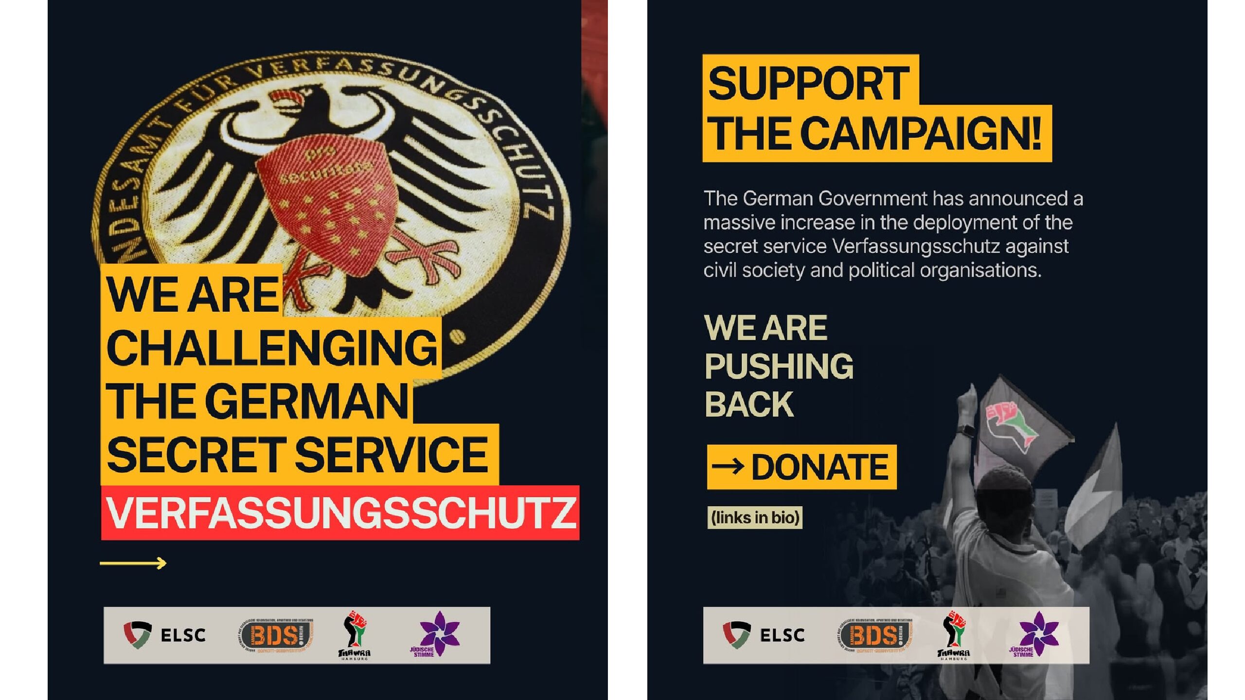 Klage gegen den Verfassungsschutz